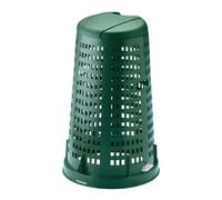 Stefanplast Porta sacco rifiuti (100L) con coperchio Verde 24702