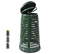 Trespolo Sacchi Rifiuti Supporto Plastica Telaio Porta Sacco Con Coperchio 110F