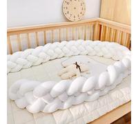 Tresse Sponda Letto Bambini, Barriera da Viaggio, Sponde per Letto Bambini, Facile da Montare, per la Decorazione della Stanza (L 2 Metri)