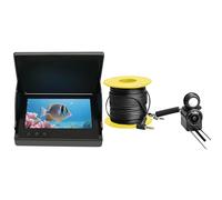 Tressify 8808 HD Videocamera subacquea per pesca subacquea, monitor da 4,3 pollici, visione notturna impermeabile, durata della batteria di 20 ore per pesca sul ghiaccio