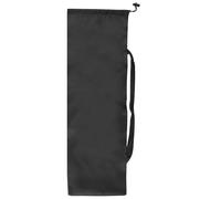 Tressify Borsa per canna da pesca, 100 cm, in poliestere 210D, con coulisse, con tracolla, per tappetino da yoga, bastoncini da pesca, campeggio, nero