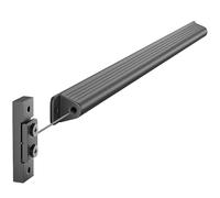 Tressify Chiudiporta automatico per camper, 17 in lega di alluminio, tensione regolabile, design sottile, facile da installare, mantiene gli insetti fuori per il rimorchio