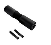 Tressify Cuscinetto per bilanciere per squat, 17 in 44 cm, cuscino in schiuma per collo e spalle con cinghie, cuscinetto per spinta dell'anca per sollevamento pesi, cuscinetto per esercizi con