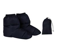 Tressify Duck Down Booties, pantofole unisex impermeabili in nylon caldo con polsino elastico, coprigambe invernale, borsa portaoggetti inclusa, 31 x 23,1 x 14 cm, per uso interno, campeggio, casa