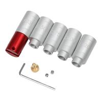 Tressify La maggior parte dei colli di bottiglia che controlla con il corpo compatibile, kit di calibri dello spazio di testa, set di cinque boccole per A330, B350, C375, D400, E420, corpo calibro