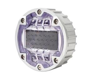 Tressify Luci solari della strada privata del perno di alluminio della strada, 6 LED, 5,6 nella luce d'avvertimento impermeabile all'aperto, luci lampeggianti del bacino