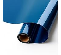 Tressify Pellicola blu di privacy della finestra di modo di zaffiro una pellicola, 15,7 in x 39,4 nel film riflettente del controllo del calore per il risparmio energetico