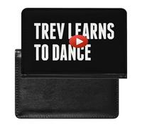 Trev Learns to Dance - Custodia per passaporto con scomparto per carte di credito, da viaggio, Stile:, Taglia unica