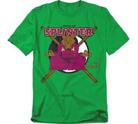 Trevco, INC. TMNT Radical Rat Splinter T Shirt, Green, Verde Kelly, 3XL Unisex-Adulto