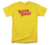 Trevco Tootsie Roll Sugar Daddy T Shirt, Yellow, Giallo, 3XL Unisex-Adulto