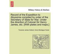 Trevenen James Record of the Expedition to Abyssinia compiled by or (Tascabile)