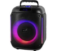 Trevi XF 215 KB Speaker Portatile Wireless 60W, Altoparlante Portatile con USB, Micro SD, LINE IN e Funzione TWS, Ideale per Feste e Karaoke, Microfono con Cavo e Batteria Integrata