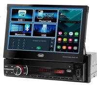 TREVI Autoradio DAB/DAB+/FM RDS display LCD da 7 touch USB, SD e AUX IN Bluetooth - 0638000 MDV 6380 DAB