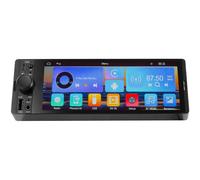 Trevi MDV 6370 DAB Autoradio 2 DIN Touchscreen 6.6” con Ricevitore Digitale, Android Auto e Apple CarPlay Wireless, USB-C Fast Charge, AUX-IN, Mirror Link, Vivavoce, Telecomando, Antenna Inclusa