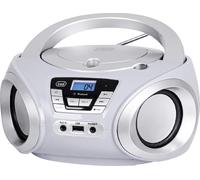 TREVI CMP 544 BT BIANCO BOOMBOX STEREO PORTATILE CD BT USB AUX IN