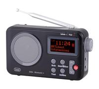 Trevi - DAB 7F80 R Portatile Nero, Grigio