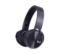 Trevi DJ 12E50 BT, Cuffie Wireless Stereo con Microfono Incorporato e Pulsante di Risposta alla Chiamata, Con Archetto Pieghevole, Compatibili con Smartphone e PC, USB, AUX-IN