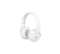 Trevi DJ 601 M Cuffia Hi-Fi Digital Stereo, Microfono Integrato, Tasto di Risposta Chiamata, Archetto Ripieghevole, Cavo 1.2m, Bianco