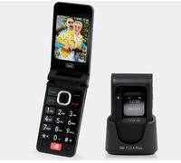 TREVI FLEX PLUS 95 4G FLIP SOS Cellulare Senior Anziani Tasti grandi HAC Base