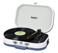 TREVI Giradischi Vinile Bluetooth Portatile 33 / 45 / 78 giri Mp3 Altoparlanti integrati AUX IN Uscita RCA colore Turchese - 0T102013 TT 1020 BT