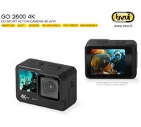 Trevi GO 2600 4K fotocamera per sport d'azione 20 MP 4K Ultra HD CMOS Wi-Fi 116 g