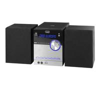 TREVI Mini Hi-Fi Potenza 30 Watt Bluetooth Lettore CD / Mp3 Radio DAB+ USB colore Nero - HCX 10D8 DAB 0H10D800