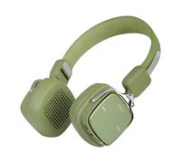 Trevi HE 800 AB Cuffie Pieghevoli Wireless 5.3, ANC e Transparency, Verde | Eliminazione del rumore ambientale, padiglioni morbidi, autonomia elevata, per film, musica, gioco