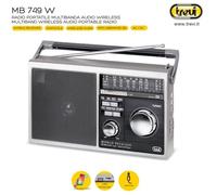 Trevi - MB 749 W Portatile Nero, Bianco