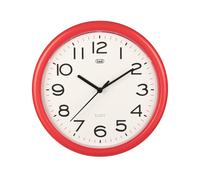 Trevi OM 3301 Orologio da Parete Silenzioso 24cm, Movimento Continuo SWEEP Senza
