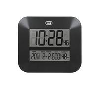 Orologio da parete Trevi OM352000 Multifunzione con Termometro Nero