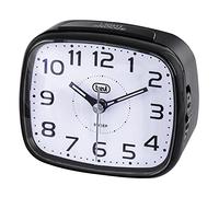 Sveglia da comodino ANALOGICA batteria orologio tavolo viaggio quarzo luce led