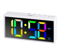 Trevi EC 886 Sveglia Digitale Grande Display A Colori Bianco Trevi