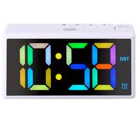 Trevi orologio Sveglia EC886 display multicolore Led USB EC 886