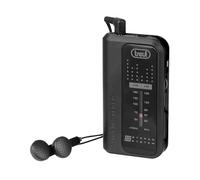 Trevi RA 738 Mini-Radio Portatile AM/FM Stereo, Nero