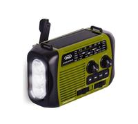 Trevi RA 7F30 BT Radio Portatile Analogica AM FM Onde Corte Nero Verde Bluetooth USB MicroSD