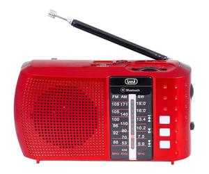 Trevi Radiolina Ra 7F20 Bt (Ricaricabile) Rosso 0RA7F2002
