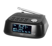 Trevi RC 80D4 DAB radio Orologio Digitale Nero