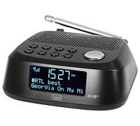 Trevi RC 80D4 DAB radio Orologio Digitale Nero