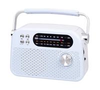 Trevi RDA 70 BR Radio Portatile Wireless Multibanda FM AM SW con USB, Micro SD, MP3 e Batteria Ricaricabile al Litio, Compatta, Versatile e Ideale per Viaggi, Blu