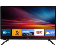 Trevi LTV 2410 SMART Smart TV Android Portatile 24", Decoder Digitale Terrestre e Satellitare, USB, HDMI, Alimentazione a Corrente e Presa Accendisigari 12V, Ideale per Viaggi e Campeggio