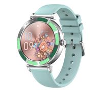 Trevi Smartwatch IP67 Bluetooth 5.0 Altoparlante Sensore di frequenza cardiaca Verde metallizzato Resistente all'acqua