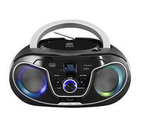 TREVI Boombox Radio DAB Stereo Bluetooth Mp3 Registratore Alimentazione AC / a Batterie colore Nero - CMP588DAB