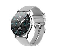 Trevi T-FIT 230 CALL Orologio Smart con Funzione Chiamata Bluetooth, Controllo Allenamento Fisico e Stato Benessere, Monitoraggio del Sonno, Grande Display Full Touch, Silver