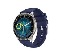 Trevi T-FIT 235 A Bluetooth 45mm AMOLED Cassa Argento Cinturino Blu IP67 SpO2 Pulsossimetro