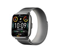 Trevi T-FIT 265 A Smartwatch con Display AMOLED 1.75" Always On Full Touch, Chiamate Wireless, Monitoraggio Sonno, Passi, Frequenza Cardiaca, Fitness Tracker, Waterproof IP67, Nero