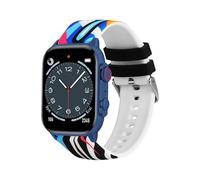 Trevi T-FIT 458 A 4,95 cm (1.95") AMOLED Digitale 410 x 502 Pixel Blu