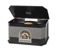 GIRADISCHI TREVI TT 1040 BT, 18 W Argento, Nero
