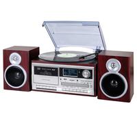 Trevi TT 1072 DAB Giradischi a trasmissione diretta Legno