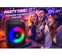 TREVI XF 150 KB X-FEST ALTOPARLANTE KARAOKE 15W Discolight Wireless Audio