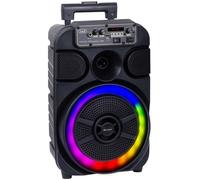 Trevi XF460 Altoparlante Trolley Portatile 40W RMS Bluetooth USB microSD AUX Ner